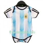 Camisolas de Futebol Argentina Mini Equipamento Principal Copa do Mundo 2018